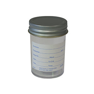 Picture of Sputum Pot 60 ml (Silver)